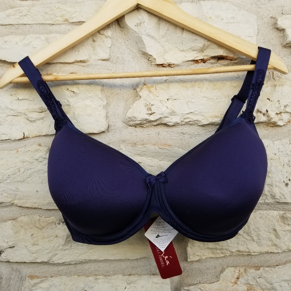 Essential Fit 3D Spacer Plunge Midnight Blue 34F